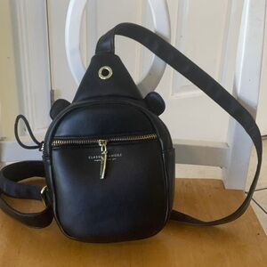 Classic yameili Black Mini Crossbody Bag